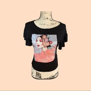 Viva La Bonita Crop Shirt (XS)